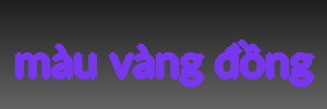 màu vàng đồng